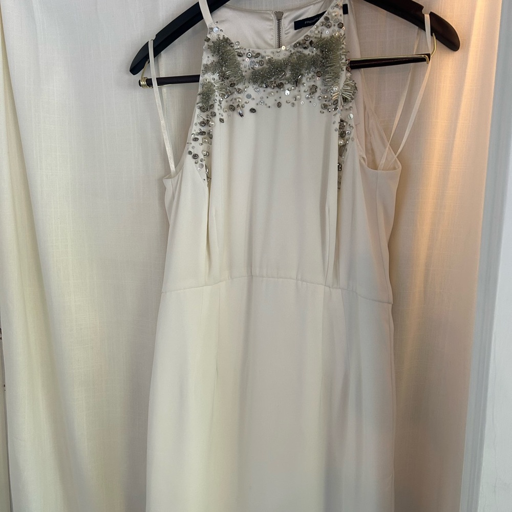 White Embellished Dress